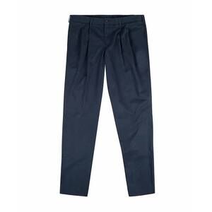 NEW BILLS KHAKIS men's pleated classic fit chamois cloth pants in navy